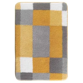 KLEINE WOLKE EDGE Gelb-Grau-Weiß 120 x 70 cm