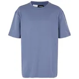 URBAN CLASSICS Boys Heavy Oversize T-Shirt in Blau, Größe 134/140