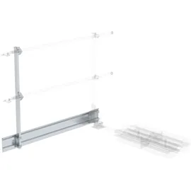 MUNK GMBH Fußleiste für Ausstiegsgeländer seitlich 1500 mm mit Ballast