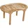 Garden Pleasure AMBON Gartentisch 90 x 45 x 50 cm Braun