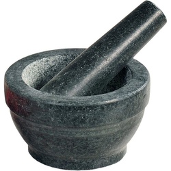 KESPER for kitchen & home Mörser, (Set, 2-tlg), Ø 16 cm grau