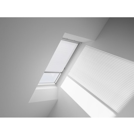 VELUX Jalousette manuell Uni weiss 7001, 93X124 cm Y65 7001S, Weiß, 93 x 124 - 7001S, Farbe Schiene: Aluminium,