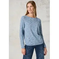 Cecil Strickpullover, meliert, mit U-Boot-Ausschnitt Cecil multi aqua melange