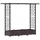 vidaXL Hochbeet mit Rankgitter und Dach 164 x 40 x 123 cm Braun