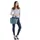 Cluty Henkeltasche Leder Blue