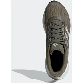 Adidas Runfalcon 3 Herren Olive Strata / Silver Metallic / Putty Grey 41 1/3