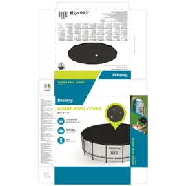 BESTWAY PVC Poolabdeckung 4,27 m 58248