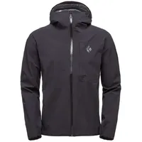Black Diamond Fineline Stretch Shell Jacke - Black - L