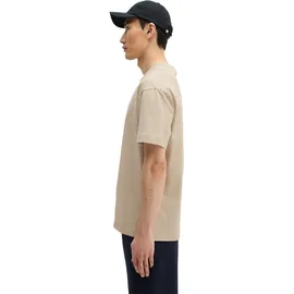 Marc O'Polo T-Shirt MARC O'POLO "aus schwerem Bio-Baumwoll-Jersey", Jungen, Gr. XL, light oat, Obermaterial: 100% Baumwolle, unifarben, Basic, loose fit, Shirts T-Shirt