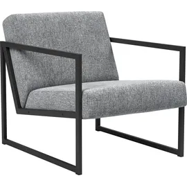 Innovation Living Cocktailsessel Vikko Polyester 61 x 69 x 82 cm Grau