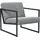 Innovation Living Cocktailsessel Vikko Polyester 61 x 69 x 82 cm Grau