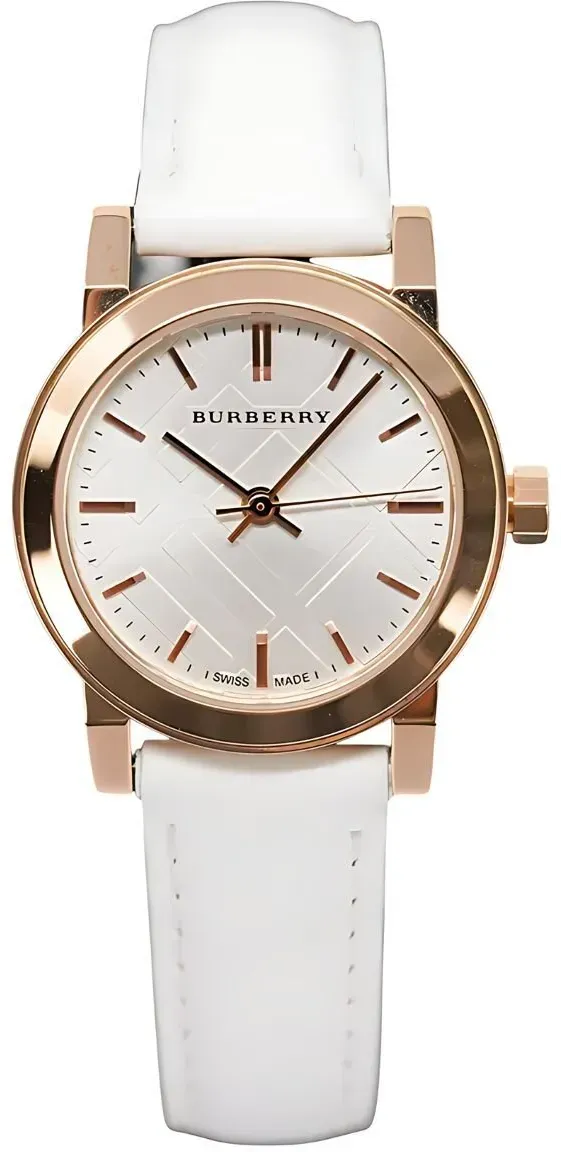 Burberry The City Damenuhr gold weiß