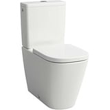 Laufen Meda Stand-WC-Kombination H8241117570001 36x68cm, spülrandlos, weiß matt