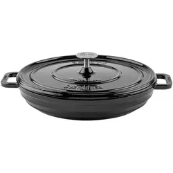Sallys Gusseisentopf Samira - Fury Black Majolika