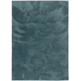 Pergamon Luxus Super Soft Fellteppich Pearl Blaugrau 80x150cm