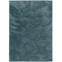 Pergamon Luxus Super Soft Fellteppich Pearl Blaugrau 80x150cm