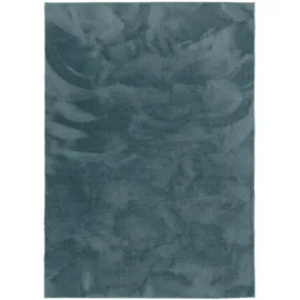 Pergamon Luxus Super Soft Fellteppich Pearl Blaugrau 80x150cm
