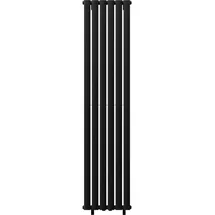 Mexen Dallas Dekorativer Heizkörper 1600 x 360 mm, 1039 W, schwarz - W214-1600-360-00-70