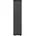 Designheizkörper 1600 360 1039 schwarz Ventilposition