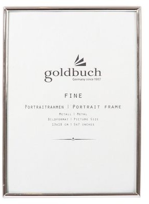 goldbuch Fine Portraitrahmen Metall 13x18 silber