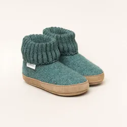 Gottstein Alpine Boot LE Kinder Filzhausschuh - oceangreen - 23