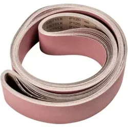 PFERD Korund Schleifband BA 75x2500mm A120 für universelle Anwendung mit Bandschleifer