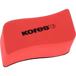 Kores Whiteboard Schwamm, magnetisch, ergonomische Form, Leichtgewicht, Maße: 60 x 23 x 100 mm