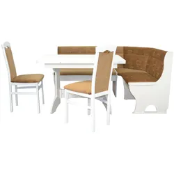 möbel direkt online 4tlg. Eckbankgruppe Bank, Esstisch, Stühle