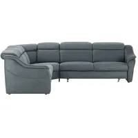 himolla Ecksofa  9707 , blau , Maße (cm): B: 291 H: 84 T: 261