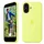 Apple iPhone 17 Silikon Case mit MagSafe Neongelb