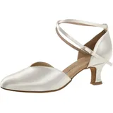 Damen Tanzschuhe Standard Latein Weiß White 44 EU 9 5 UK