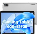 Tablet 10,1 Zoll Android 12, kinstone Gaming Tablet MTK 8183 Octa-Core CPU, Tablet für Kinder 6GB RAM 128GB ROM, WiFi Tablet (2,4G + 5G), Tablet PC - Grau