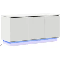 VidaXL TV-Schrank mit LED Weiß 100 x 38 x