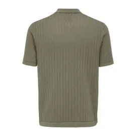 Only & Sons ONSMOON REG 12 SS POLO KNIT beige S