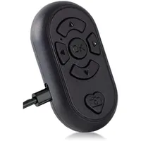 Bluetooths-Fernbedienungs-Scrolling-Ring für Tiktok Page Turner, Drahtlose Kamera-Auslöser-Selfie-Taste für Handy-Tablet-Remote-Clicker, Simulieren Sie die Mausbedienung (Schwarz)