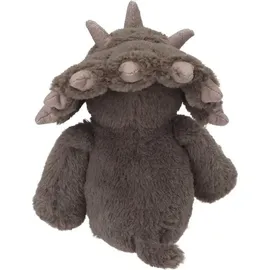 DEPESCHE Dino World Plüsch Floppy Triceratops 25 cm Braun