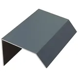 DACHPROTECT Dachrandprofil ISOS | Aluminium, | Länge 10 cm | Anthrazitgrau matt
