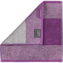 Two-Tone Handtuch 30 x 30 cm purpur