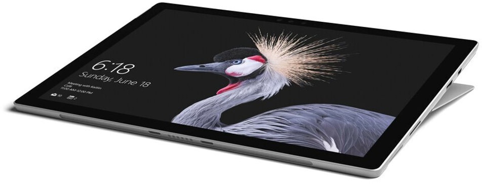 Microsoft Surface Pro, 12,3 Zoll  (4 GB RAM, Windows 10 pro, Bluetooth 4.1, silber)