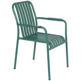 Oviala Terrassenstuhl 59 x 59 x 108 cm dunkelgrün