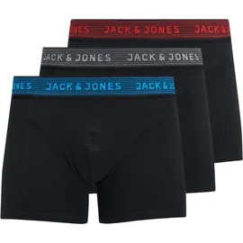 Jack & Jones Junior 3er-Set: Boxershorts, in Schwarz | Gr.: 140