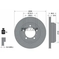 Textar Bremsscheibe PRO