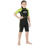 mares aquazone Neoprenanzug Shorty Schwarz/Grün L