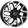MAK Gravel 8 x 18 6 x 130 ET53 MB84,1 Schwarz