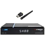 Octagon SX88 V2 4K UHD Sat IP-Receiver mit 600Mbit/s WLAN Stick (Linux E2 + Define OS, DVB-S2)