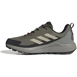 adidas Terrex Anylander Rain.Rdy Hiking Shoes Wanderschuhe, Olive strata/Wonder beige/core Black, 43 1/3