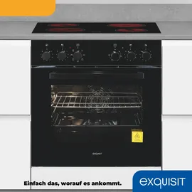 GGV Exquisit Exquisit EHE256-U-020 schwarz (815420000)