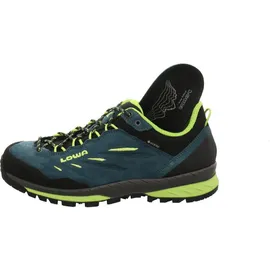 Lowa Delago GTX LO Herren Petrol/Limone 44.5