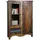Massivmoebel24 Vitrine Altholz 95 x 42 x 140 cm Mehrfarbig
