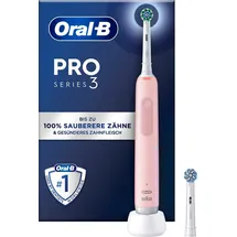 Oral B Pro 3 3000 CrossAction rosa + 2 Aufsteckbürsten